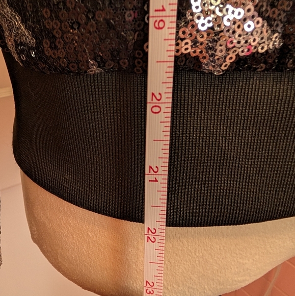 Say What? Women's Size Small Sequin Star Bomber Jacket Silver Glitter Glam - Picture 7 of 9